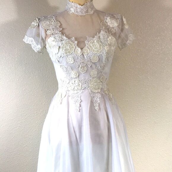 VINTAGE ILGWU WOMEN DRESS SIZE S - Picture 3 of 9